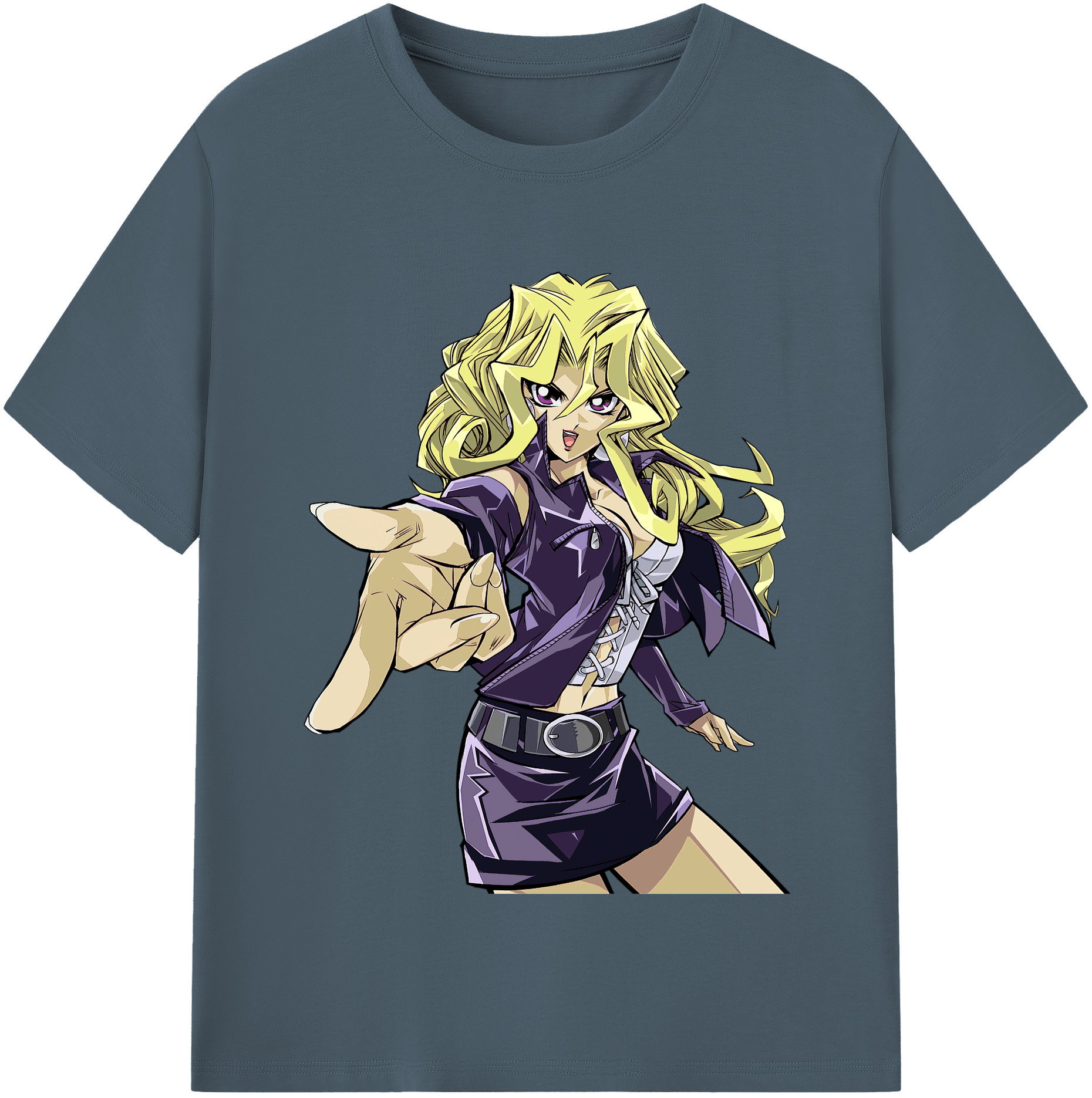 （画像用） 遊☆戯☆王 Yu-Gi-Oh! 綿100％半袖Tシャツ（フロントプリント）